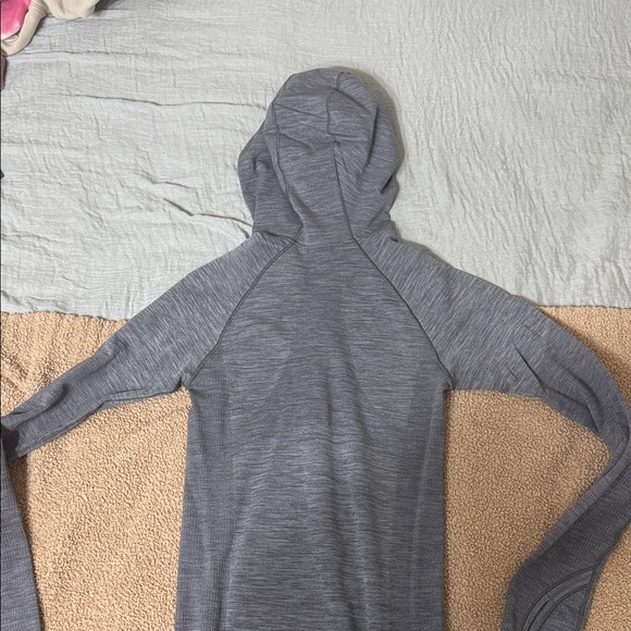 lululemon Charcoal Half-Zip Hoodie - Picture 2 of 3
